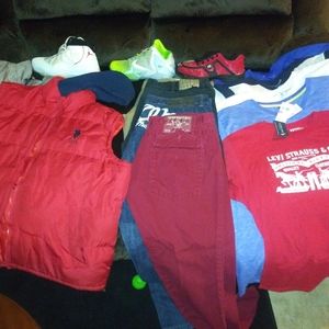 Men's clothes and shoes